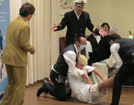 Bild Mord auf der Single-Party