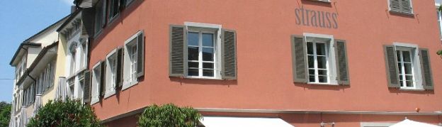 Menü im Restaurant Strauss
