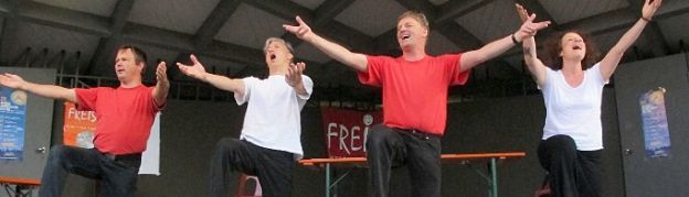 Open Air Impro-Theater Sommer im Stadtgarten (Musikpavillon)